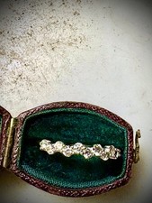 14k White Gold Diamond Band, .50 ct, SI 1, Size 7.