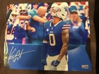 Keon Coleman Signed Flexing 11x14 Photo Buffalo Bills TSE COA