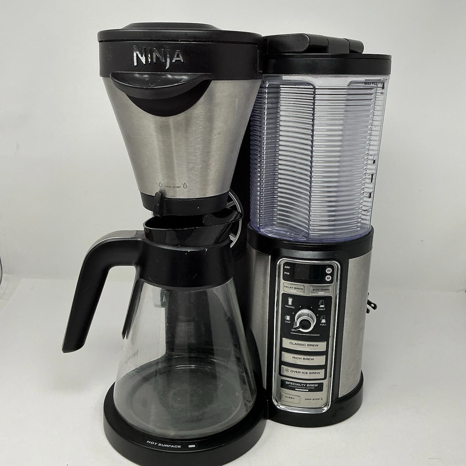 Ninja Coffee Maker Brewer System CF080A Glass Carafe Coffee Machine