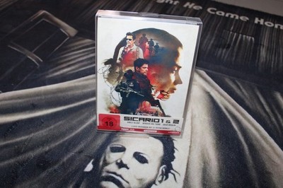 Sicario 1 + 2 - Mediabook (4K UHD + Blu Ray) (Benicio Del Toro) 2Filme - FSK 18