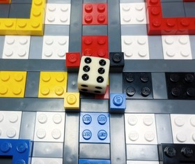 LEGO - 851847-1 - Ludo - Board Game - Missing Manual - Retired 2006 - Ships Fast