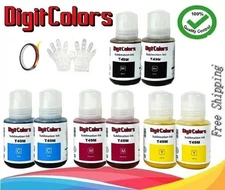 8PK Compatible T49M Dye Sublimation Ink bottles for SureColor F170 F570