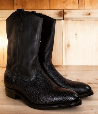 未使用 箱付 RED WING PECOS ブーツ 6 1/2 E Red Wing SuperSole Pecos Pull On Boot Brown Leather Mid Calf 1167