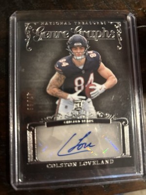 2025 Panini National Treasures Genre Graphs Colston Loveland Auto RC /99