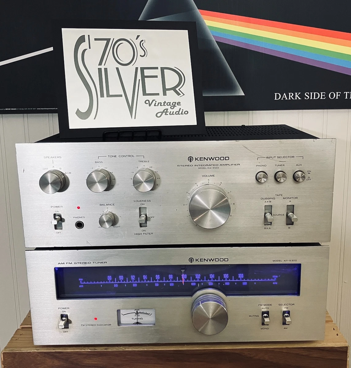 Kenwood Ka Amplifier In Vintage Stereo Receivers for sale | eBay