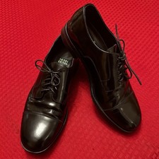 Nunn Bush EUC Men s Size 11 Patent Leather Cap Toe Oxford Lace Up Dress Shoes
