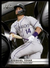 2025 Topps Chrome Black #8 Ezequiel Tovar