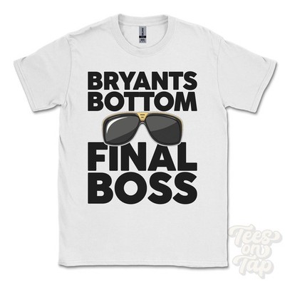 BRYANTS BOTTOM FINAL BOSS T-SHIRT lustiges Weihnachtsgeschenk Buckinghamshire Hughenden