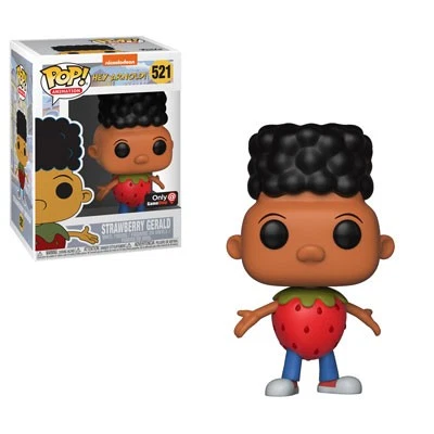 Funko POP! Animation Hey Arnold Strawberry Gerald #521 GameStop Exclusive