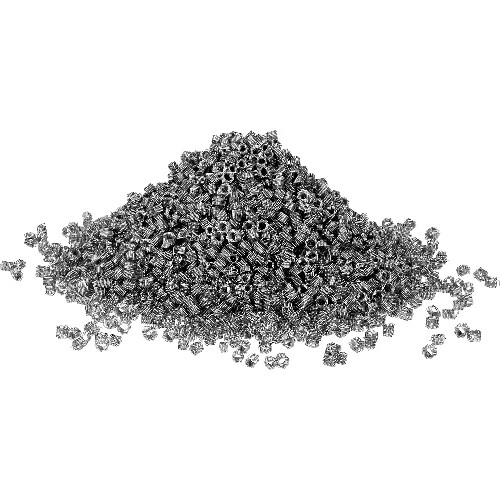 Prismenfedern - 0,5 L Rostfreie/PRISM SPRINGS KUPFERFÜLLUNG Edelstahlfedern