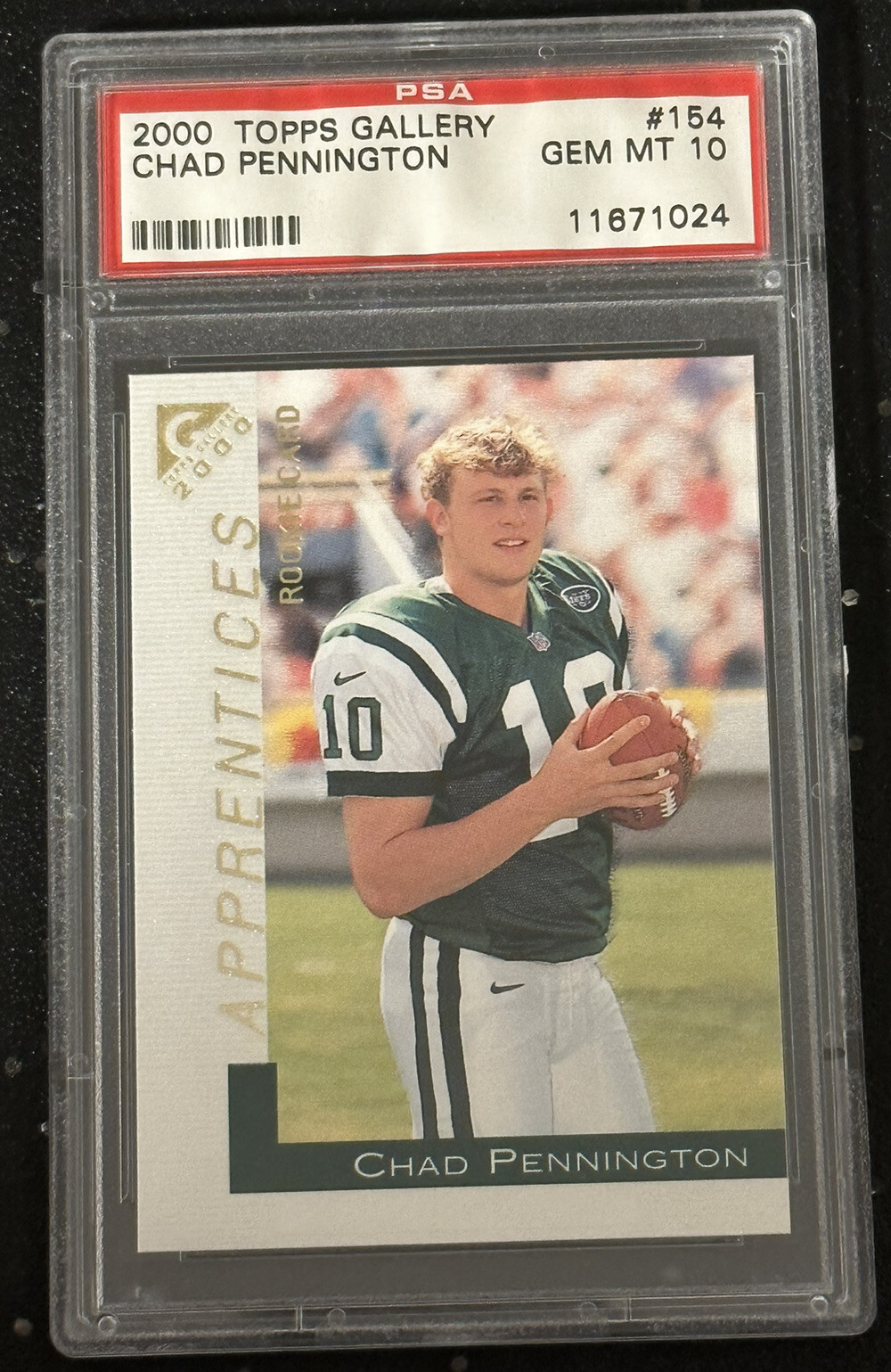 Chad Pennington Topps Gallery #154 Base