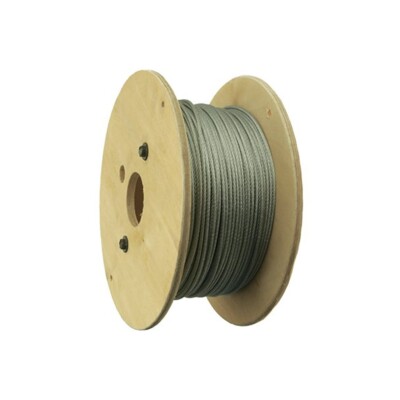Stainless Steel Aircraft Cable 1/8 Inch 7 x 19 - 250 FT