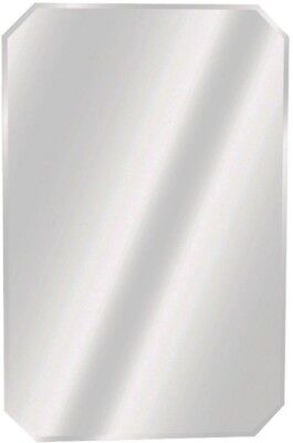 16 in. x 24 in. Frameless Beveled Swing Door Recessed Medicine Cabinet 16 in. x 24 in. Frameless Beveled Swing Door Recessed Medicine Cabinet
