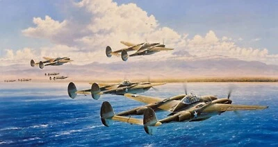Bogeys 11 O'clock High by Robert Taylor signed by 8 Yamamoto Mission P-38 Pilots - Image 1 of 4