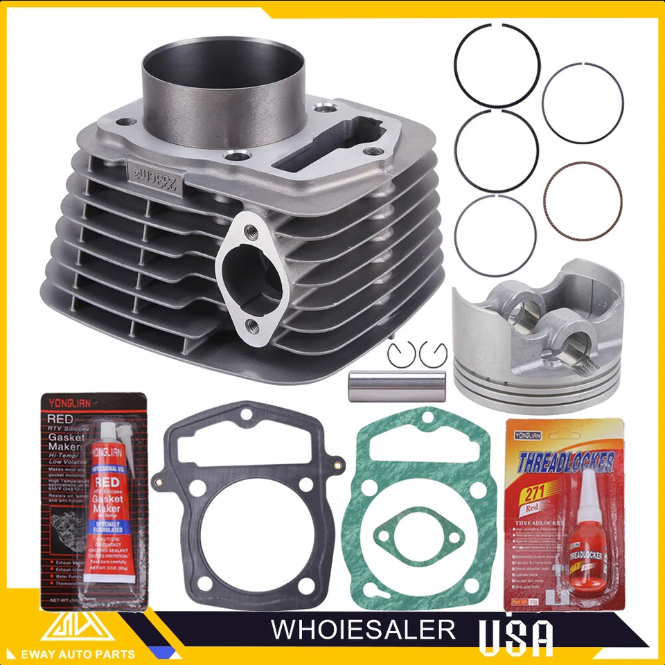 Kit de reconstrucción de cilindro de gran diámetro 67 mm 235 cc para Honda CRF230F CRF 230F SL230 XR230 Foto 3 de 4