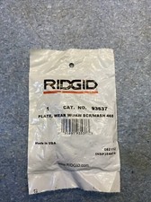 Ridgid 93537 Wear Plate New Old Stock Genuine Made In USA, USA Seller
