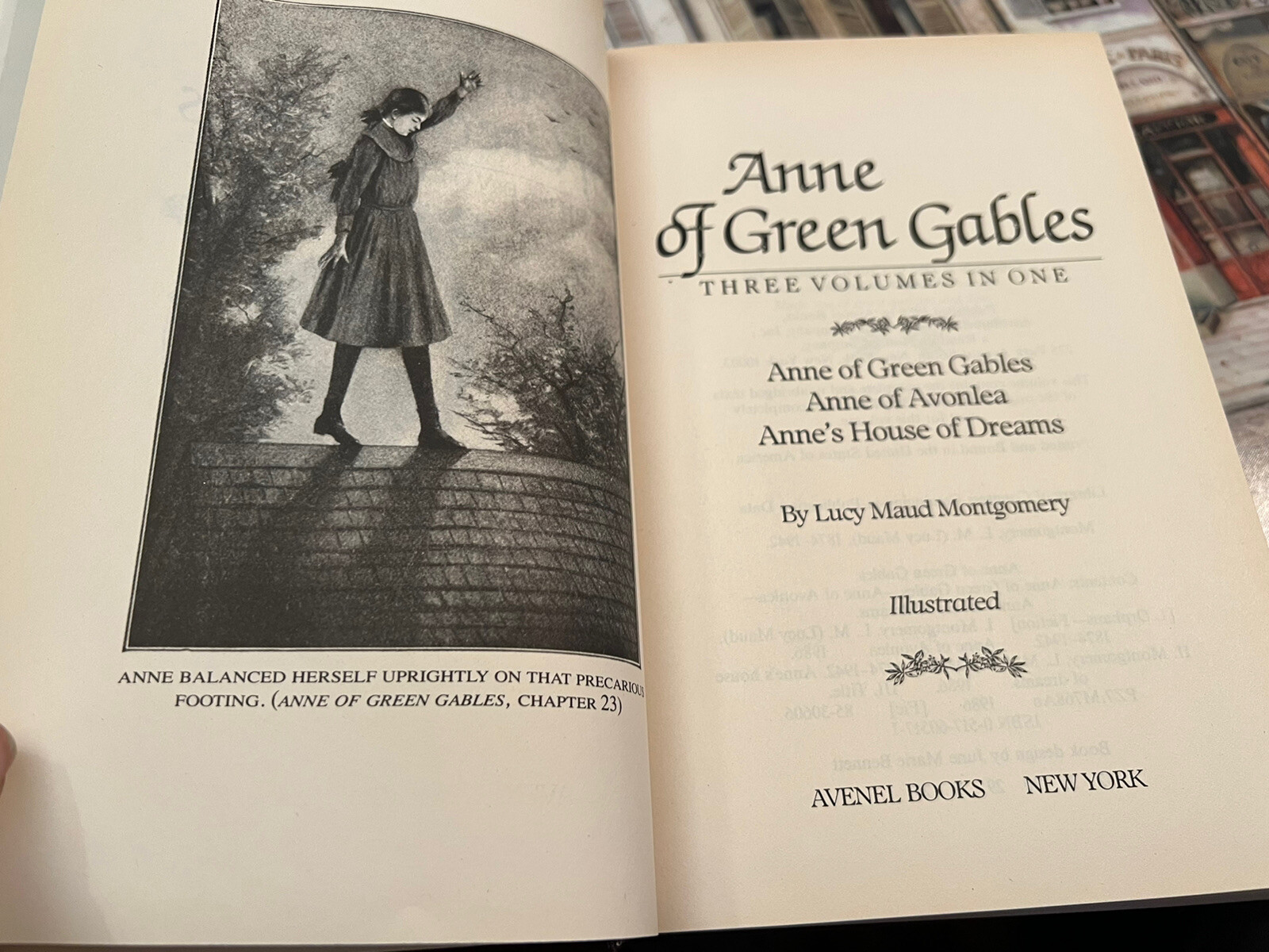 Anne Of Green Gables 3 Three Volumes In One Montgomery Avenel