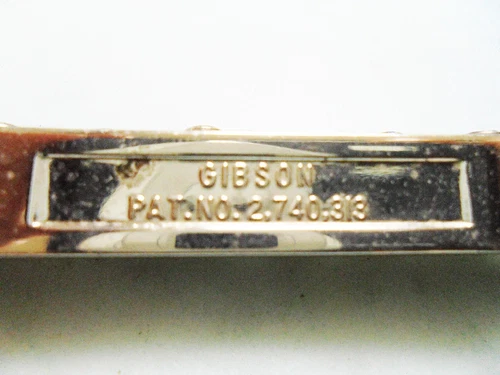 Gibson Vintage ABR-1 Bridge 1967-1969 Pat . No . 2.740.313
