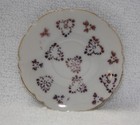 Japanese Porcelain Miniature Gold Trim Floral Design Teacup and Saucer — photo 4