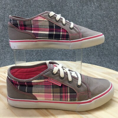 Airwalk Shoes Womens Casual Sneakers Flats Comfort Gray Pink