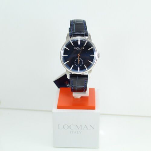 LOCMAN orologio uomo collezione La doce vita 1960 blu cassa 37 mm - Foto 2 di 7