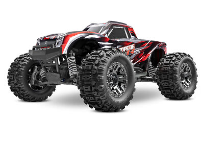 Traxxas RC Stampede 4x4 Monstertruck Brushless VXL HD RTR 1:10 rot Clipless