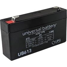 UPG 6V 1.3AH GE Interlogix Back-Up Battery for GE Simon 3 GE XT Panel