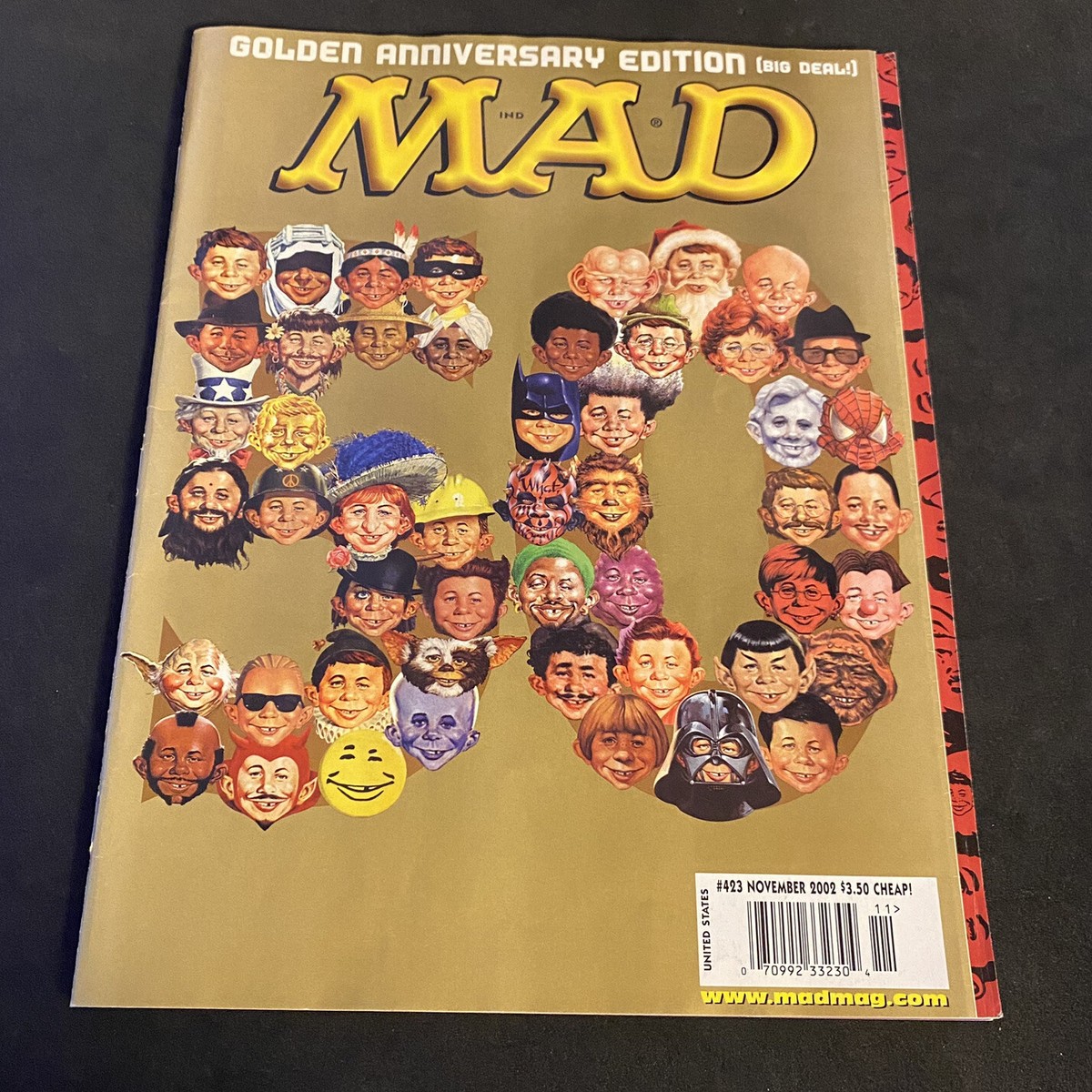 Mad Magazine #423 November 2002 Golden Anniversary Edition | eBay 