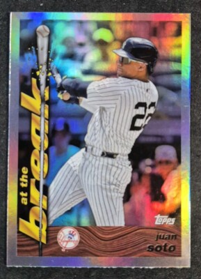 2024 Topps Archives Juan Soto At The Break #95ATB-2 New York Yankees Baseball