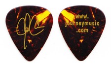 Journey Jonathan Cain Signature Brown Guitar Pick #2 - 2001 Arrival Tour