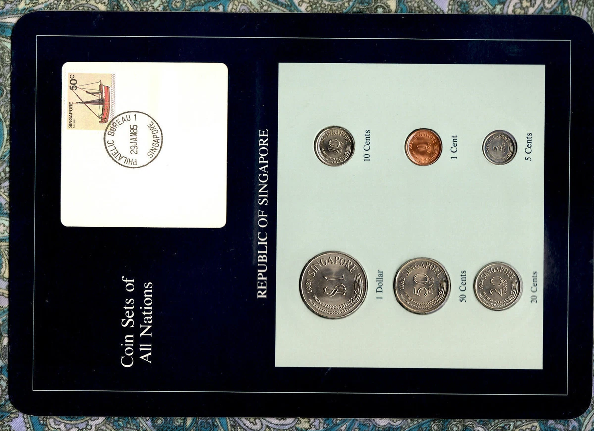 シンガポール 記念 5枚 1984 Singapore Coins for sale | eBay