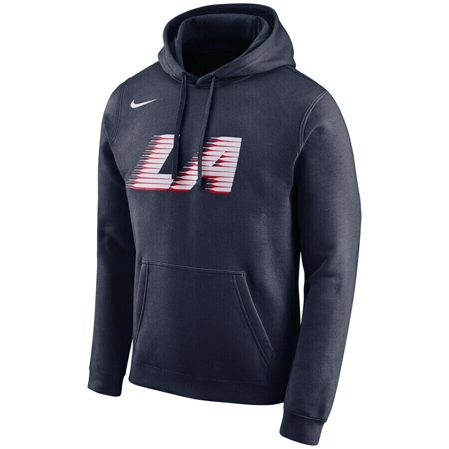 Nike Men's Los Angeles Clippers Blue Fleece Pullover Hoodie, Medium