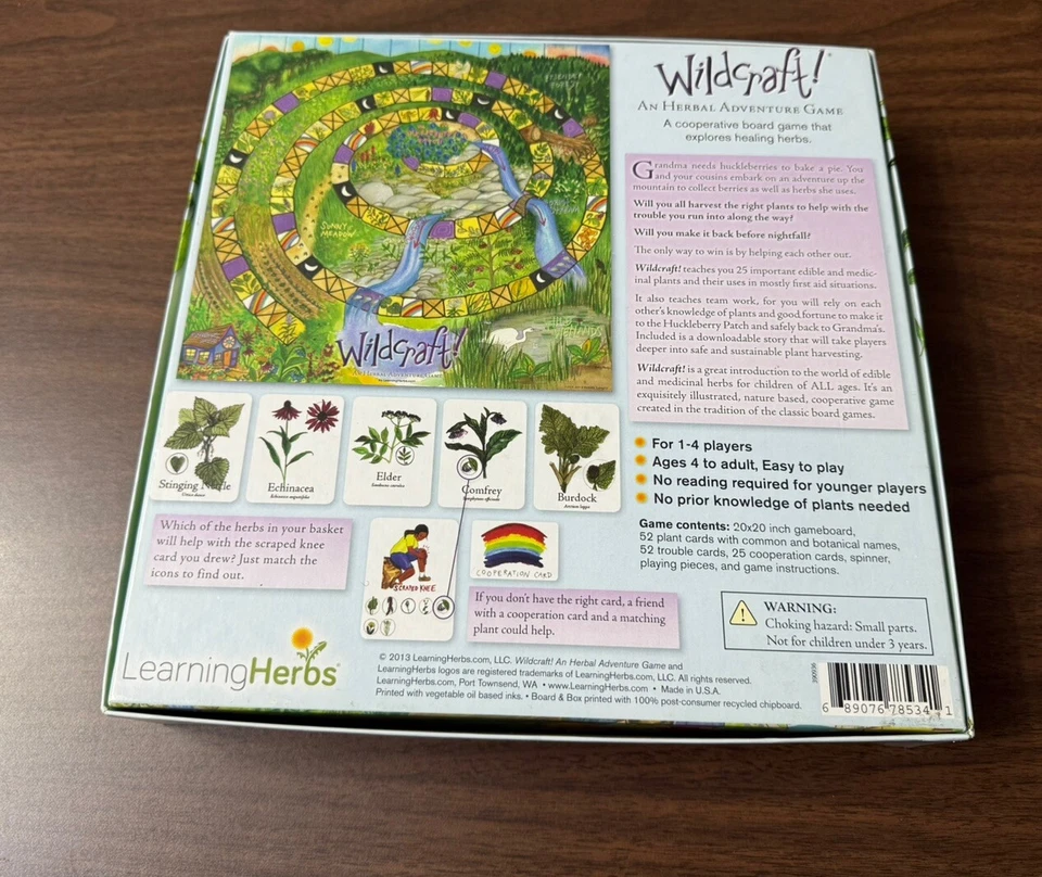Wildcraft Board Game Learning Herbs An Herbal Adventure Complete - Image 2 of 4