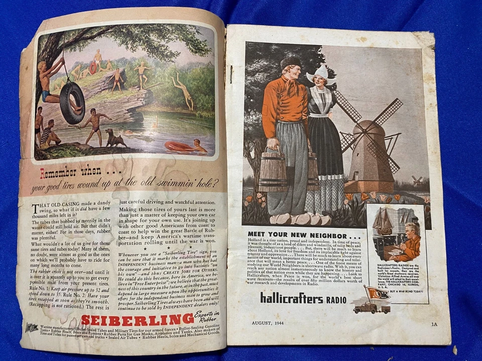 Lot of 2 Popular Mechanics Magazines 1946 1944 Issues - Image 2 of 4