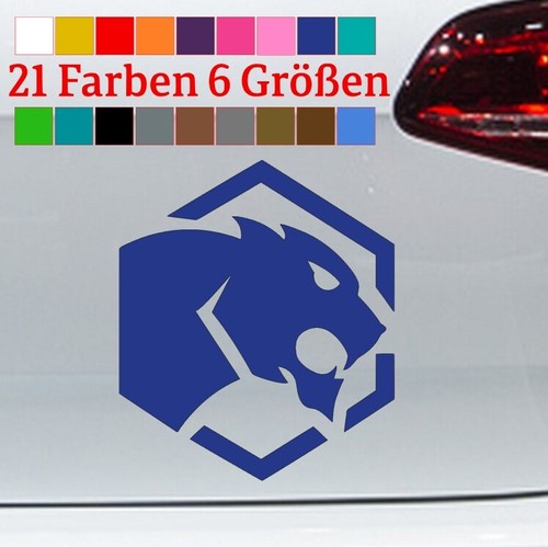 Aufkleber Leopard Puma Tiger Sechseck Silhouette Raubtier Tattoo Panther Sticker - Bild 41 von 110