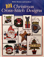 Better Homes and Gardens 101 Christmas Cross-Stitch Designs 1999 Booklet 210401