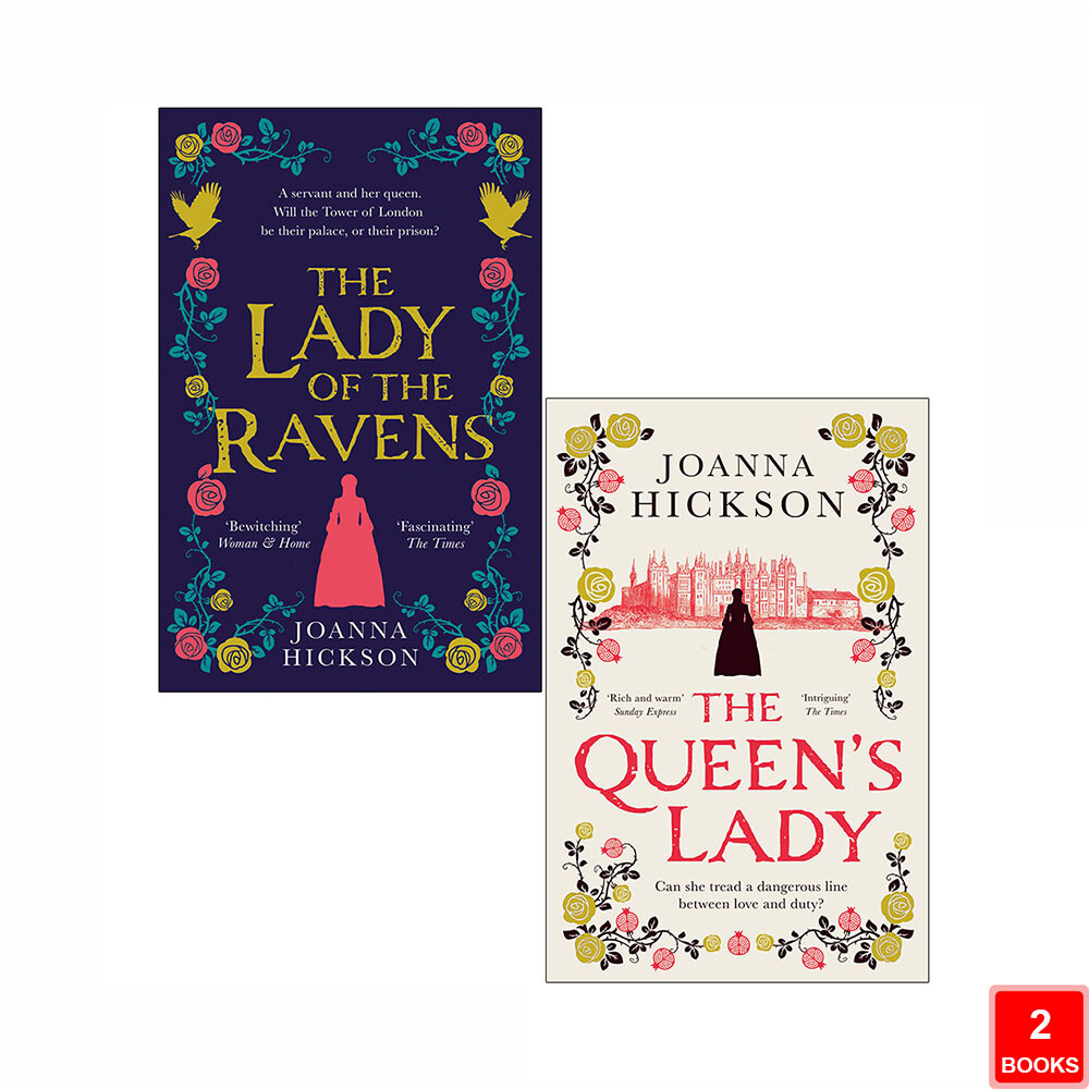 Queens of the Tower Series 2 Books Collection Set By Joanna Hickson NEW