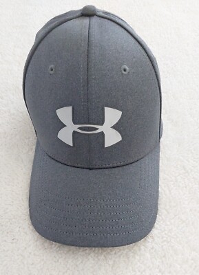 Under Armour Hat Mens Size L/XL Gray Baseball Cap Athletic Sun Protection Summer