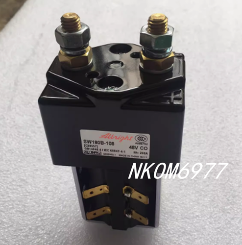 Contacteur Solénoïde Albright SW180B-108 Neuf - 48 Volts, 200 Ampères, Pour Applications électriques Puissantes