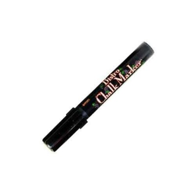 Marvy Uchida Bistro Chalk Marker Broad Point Black Office School Art ...