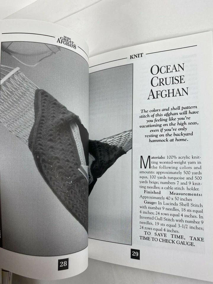 More Great Afghans The Classic Collection Crochet and Knit by Workbasket - Image 3 of 3