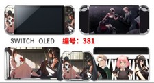 Vinyl Decal Skin Sticker Protector for Nintendo Switch OLED Anime Girl 381
