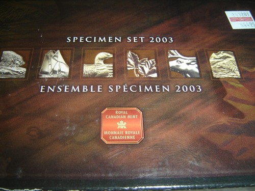 2003 Canada Specimen Set 7 Coins Cent to Two Dollar Mint Set. UNC - Picture 6 of 6