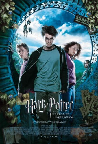 Harry Potter et Le Prisonnier De Azkaban Affiche Film Art A4 A3 Imprimé Cinéma - Picture 1 of 1