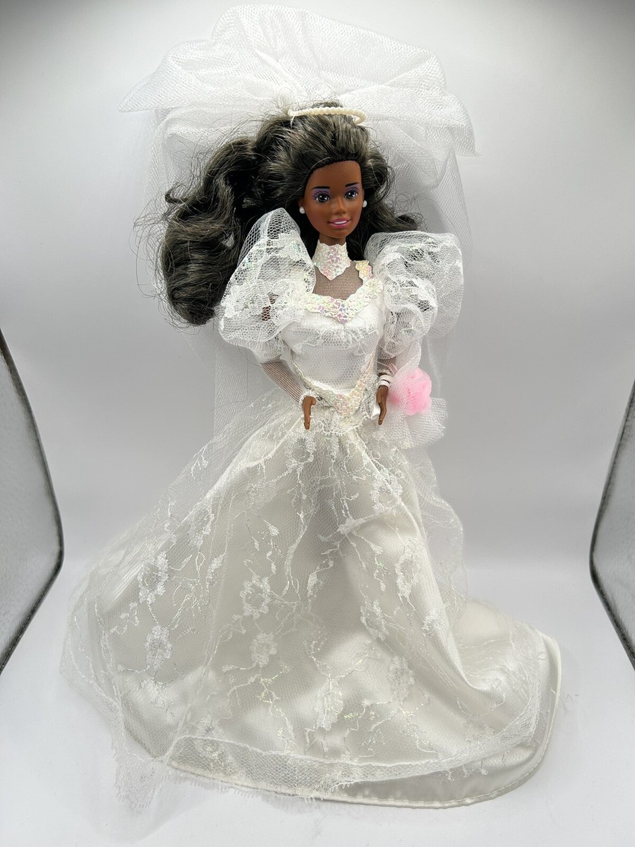 Vintage Barbie Wedding Dress Barbie Beautiful Bride Mattel Vintage