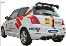 BASTUCK DUPLEX Komplettanlage ab Kat je 1x90 Suzuki Swift Sport 1600 EZ MZ ab05