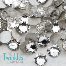 Swarovski 3.5mm Crystal Flatback Nail Decoration Rhinestone #2088-SS14-Clear