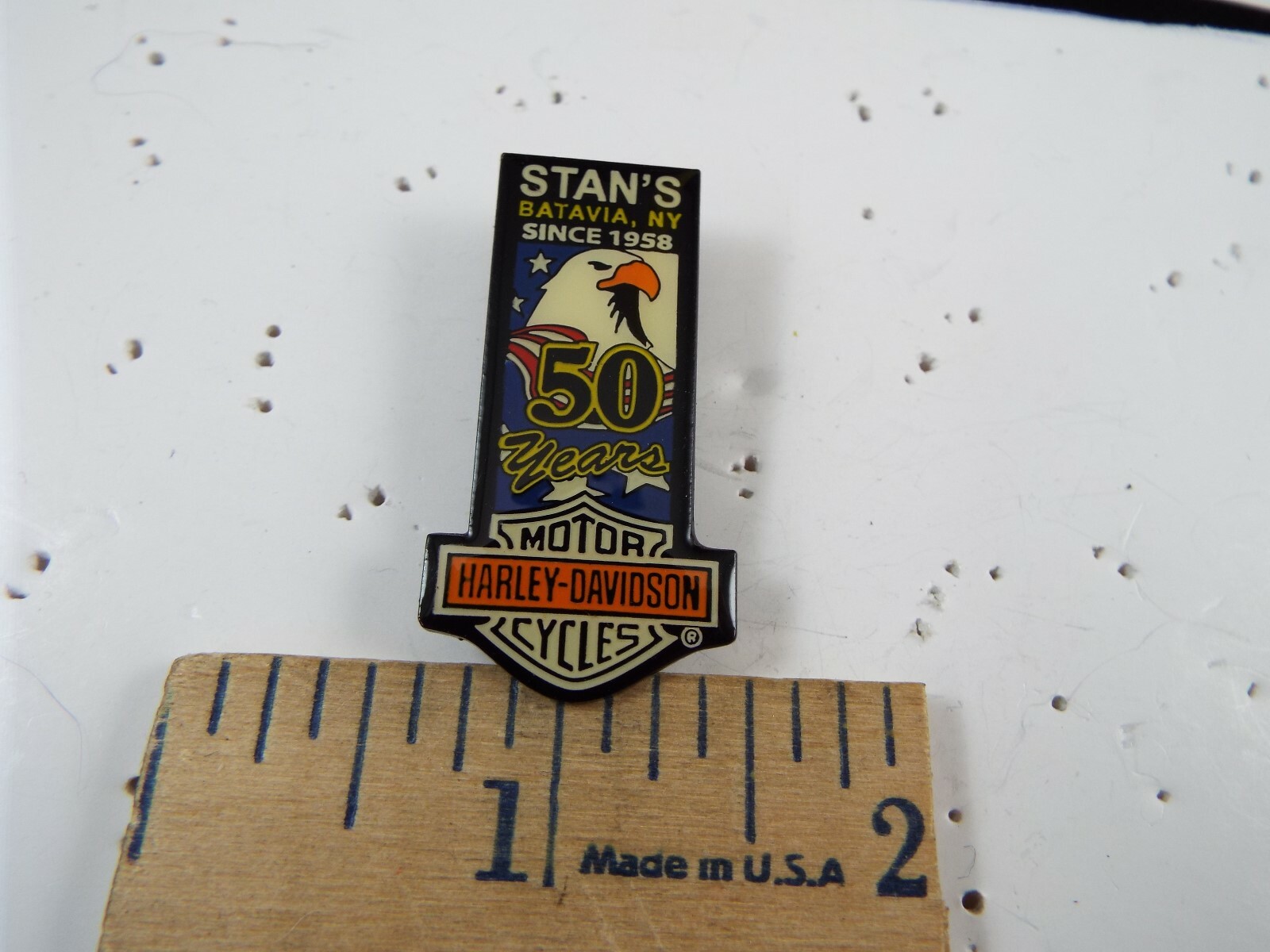 STAN'S HARLEY DAVIDSON BATAVIA, NEW YORK DEALERSHIP PIN 2 eBay