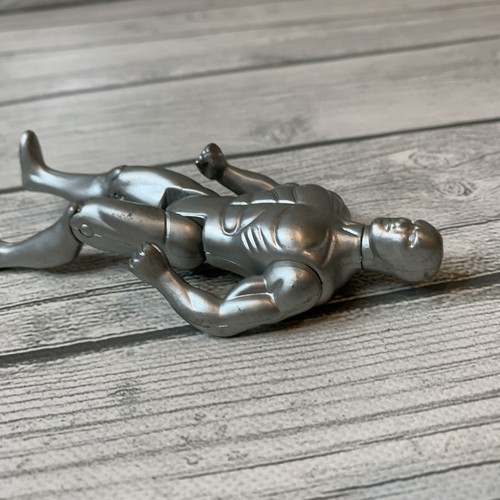 Marvel Super Heroes Silver Surfer Action Figure Vintage ToyBiz 1990 No Surfboard - Picture 6 of 11
