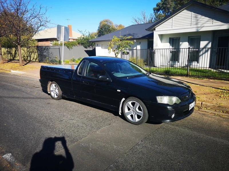 Falcon Ba Xr6 Ute Black 3550 Cars Vans Utes